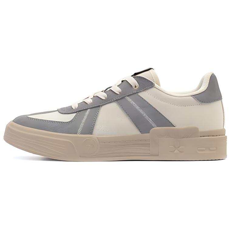 361° Slip Resistant Abrasion Resistant Low top Skateboard Shoes Men's Zinc Iron Gray
