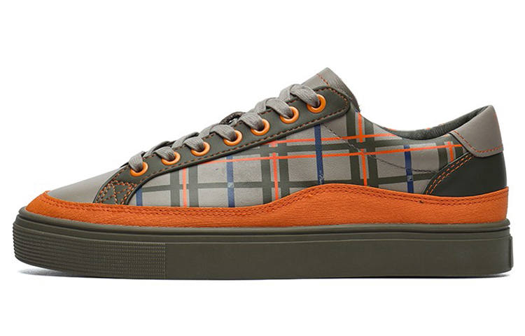 FILA Skate Shoes 'Gray Orange' Women's