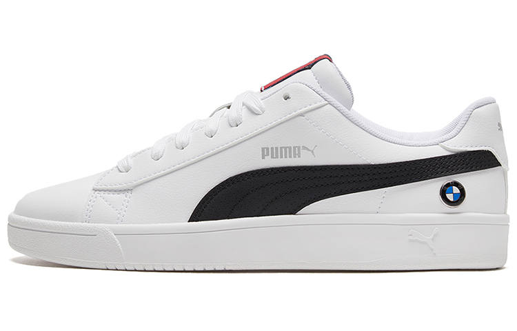 PUMA Bmw Motorsport Court White/Black/Red Casual Board Shoes