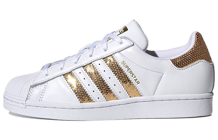 Adidas Originals Superstar Collection Synthetic Leather Slip Resistant Abrasion Resistant