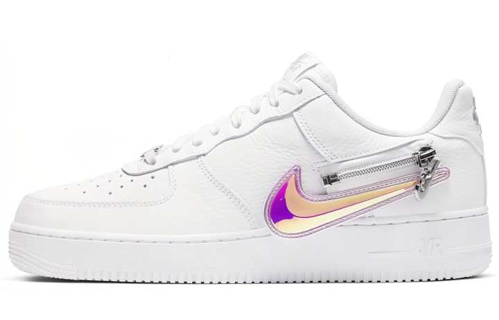 Nike Nike Air Force 1 Low Zip Swoosh White