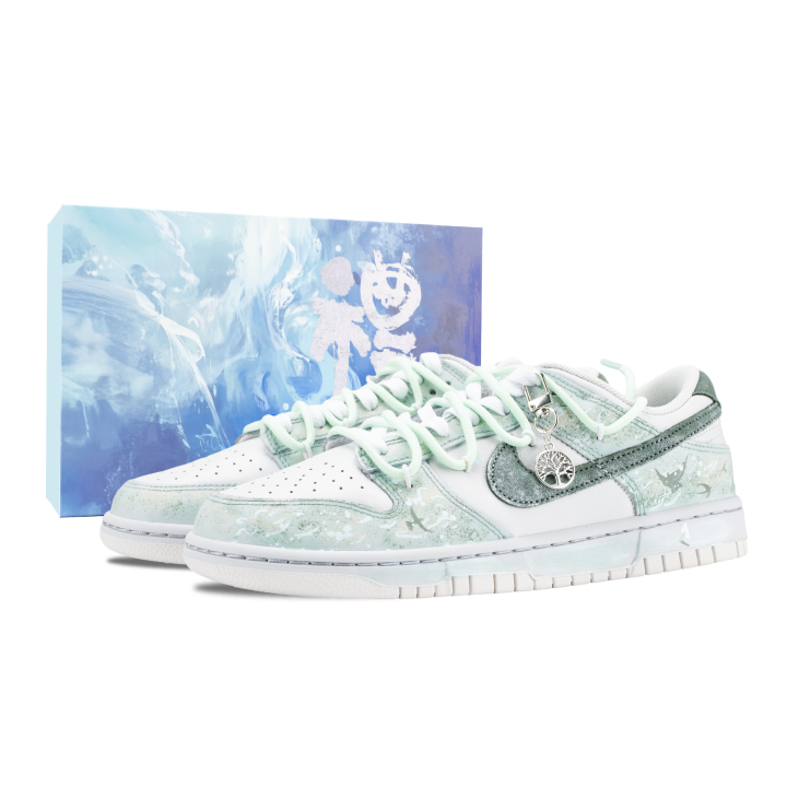 Nike Nike Dunk Green Light Forest Slip Resistant Abrasion Resistant Slip Resistant Abrasion Resistant Low top