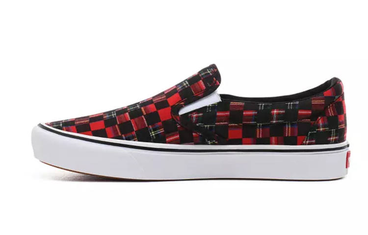 Vans Vans Comfycush Slip On 'Plaid Checkerboard Red'