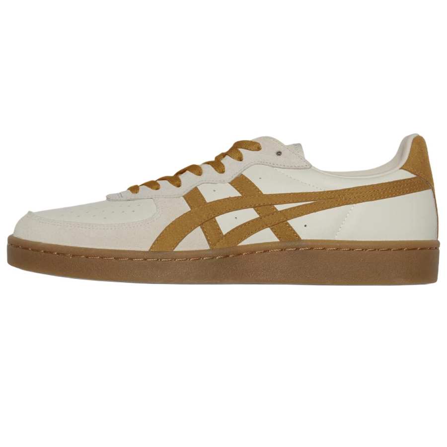 Onitsuka Tiger Low top Skateboard Shoes Unisex Beige Brown