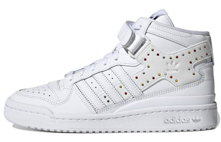 Adidas Originals Adidas Forum Mid Swarovski White Multi Color Women's
