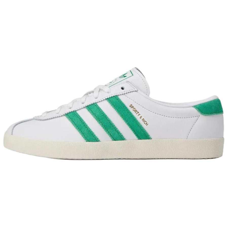 Adidas Originals Blanc Sporty & Rich x Blanc Wmns Adidas Originals 'White Court Green'