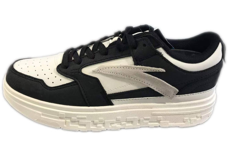 Anta Low top Skateboard Shoes Men's Black White