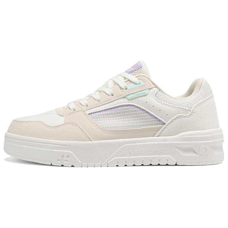 361° Slip Resistant Balance Low top Skateboard Shoes Women's White Pink