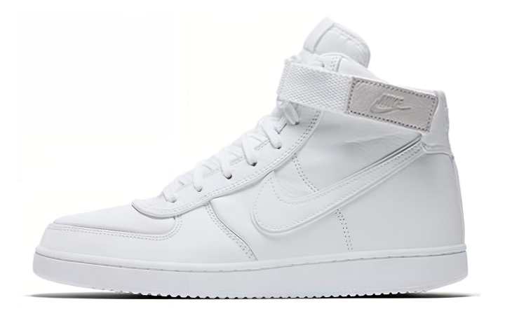 Nike John Elliott x Nike Air Vandal Slip Resistant Lightweight Non slip Lightweight Mid top Skateboard Shoes Men's White