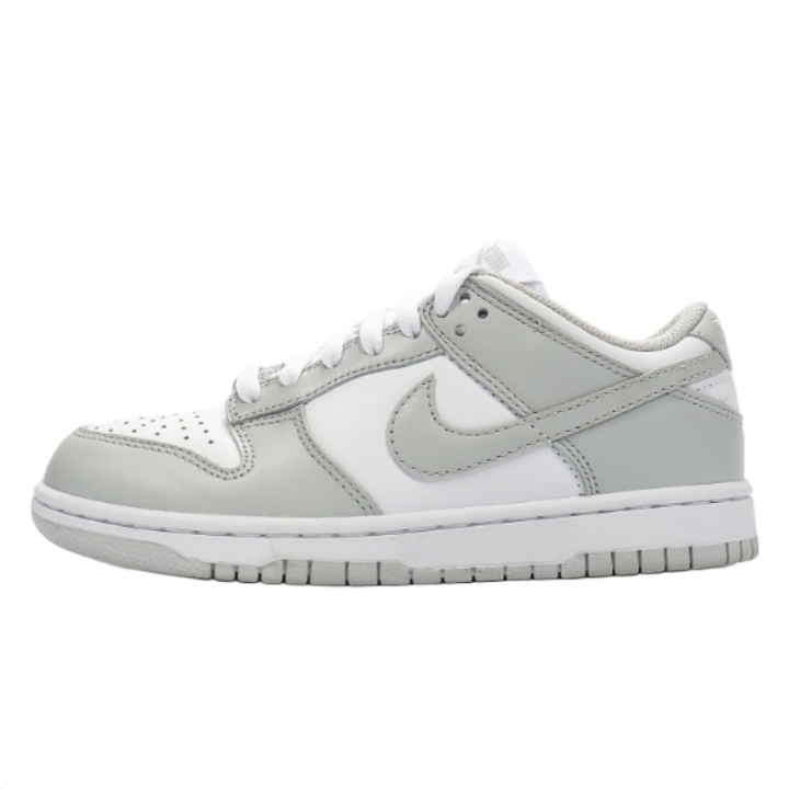 Nike Nike Dunk Photon Dust Synthetic Leather Coverage Slip Resistant Low top Skateboard Shoes Women's Gray White
