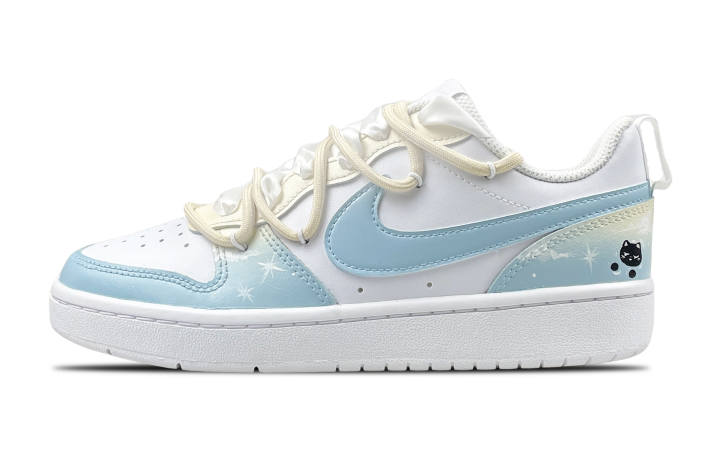 Nike Nike Court Borough Low top Skateboard Shoes GS Blue