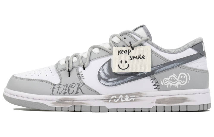 Nike Nike Dunk Low top Skateboard Shoes Unisex Gray
