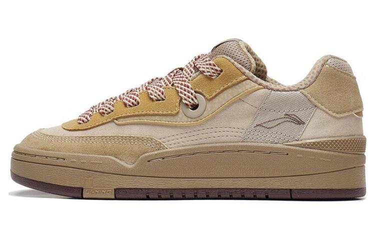 Li-Ning LiNing GOS 2000 Cushioning, Wear Resistant Low Top Skateboard Shoes Women's Oyster Gray