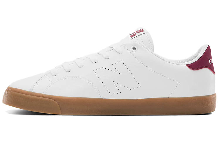 New Balance New Balance 210 V1 Canvas Low top Skateboard Shoes Men's White Red