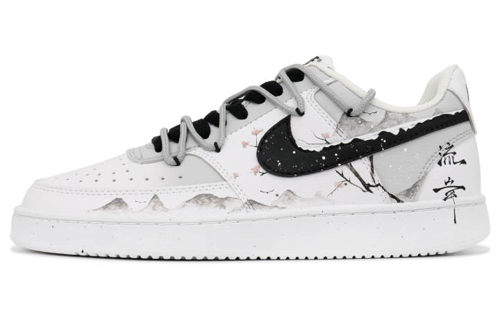 Nike Nike Court Vision 1 9th Inning Manufacturing, Cold Plum Blossom Winter Snow Slip Resistant Cushioning