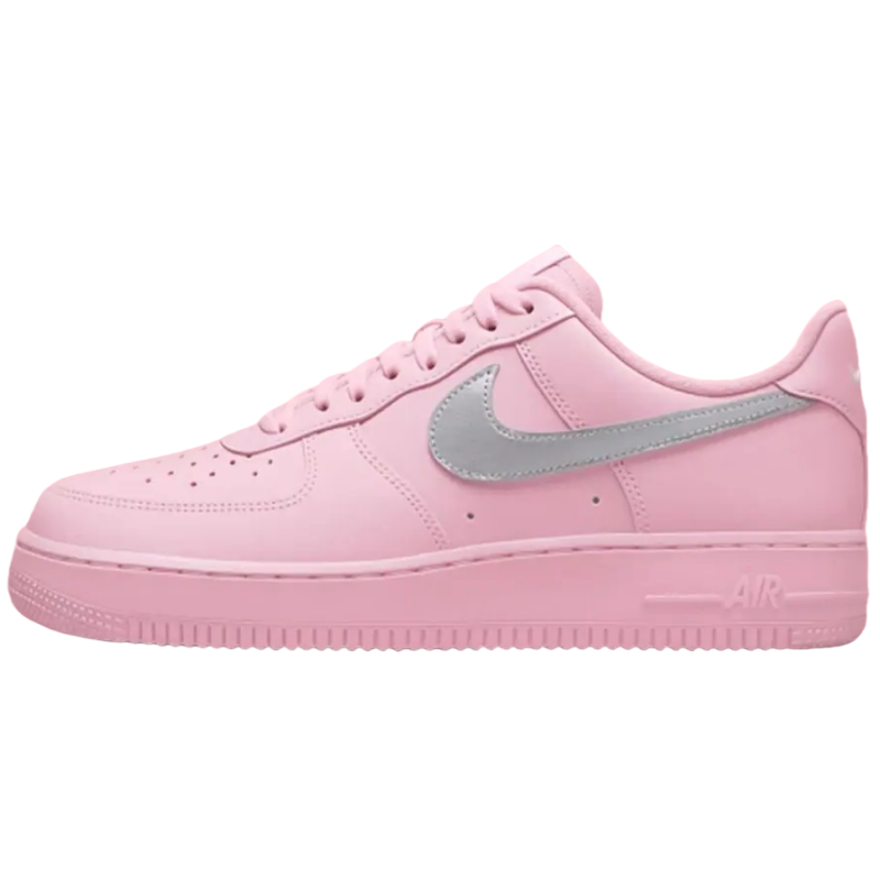 Nike Nike Air Force 1 Abrasion Resistant Low top Skateboard Shoes Men's Pink