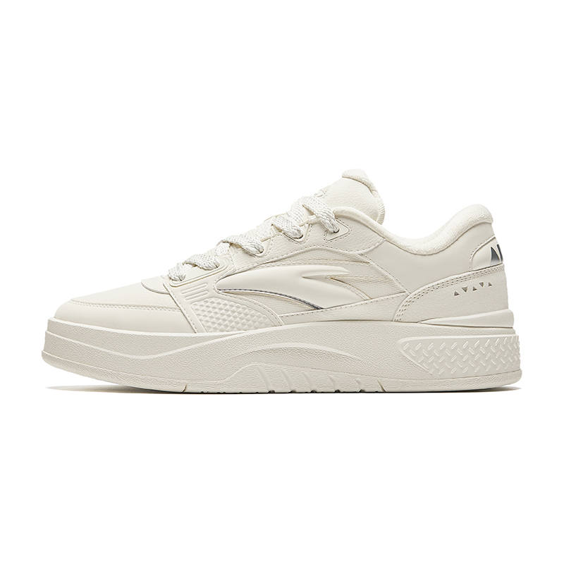 Anta Ao You, Easy Stain Removal Abrasion Resistant Low top Skateboard Shoes Women's White