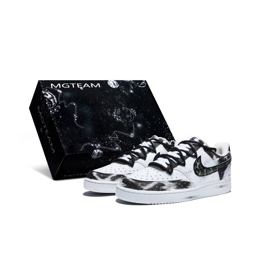 Nike Nike Court Vision 1 Slip Resistant, Abrasion Resistant, Lightweight, Breathable Low top Skateboard Shoes Men's