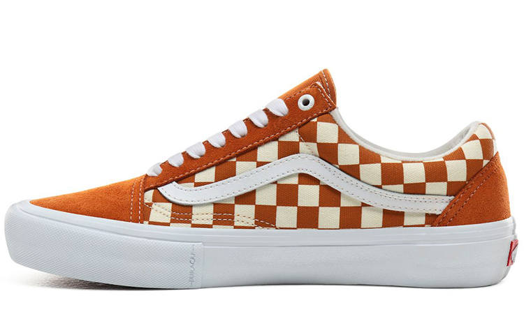 Vans Old Skool Vans Pro 'Golden Oak Checkerboard'