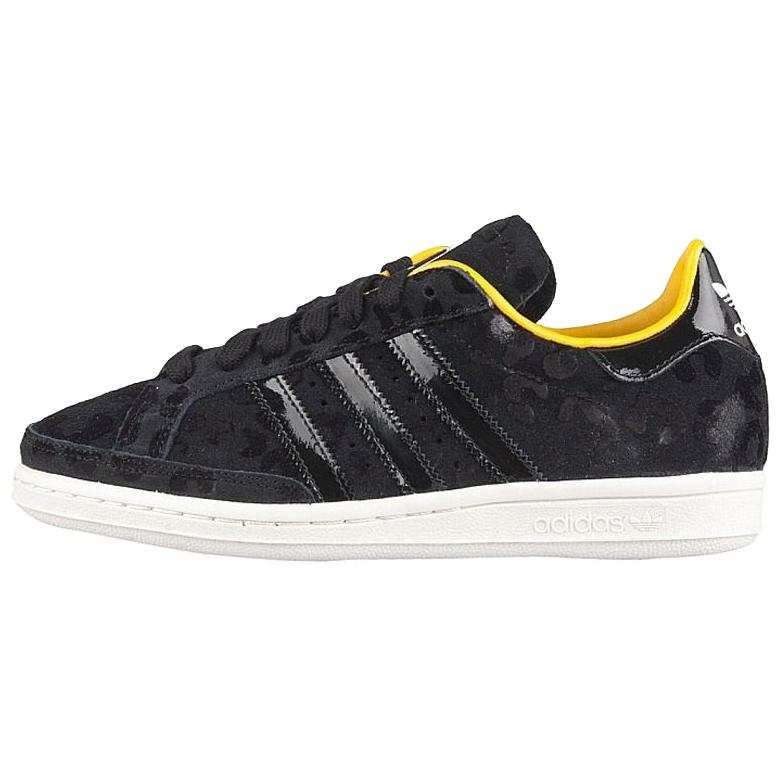 Adidas Originals NATIONAL TENNIS Slip Resistant Abrasion Resistant Low top Skateboard Shoes Women's Black