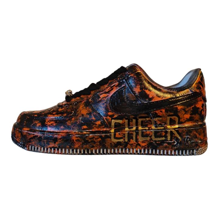 Nike Nike Air Force 1 Cow Leather Slip Resistant Abrasion Resistant Slip Resistant Abrasion Resistant Low top