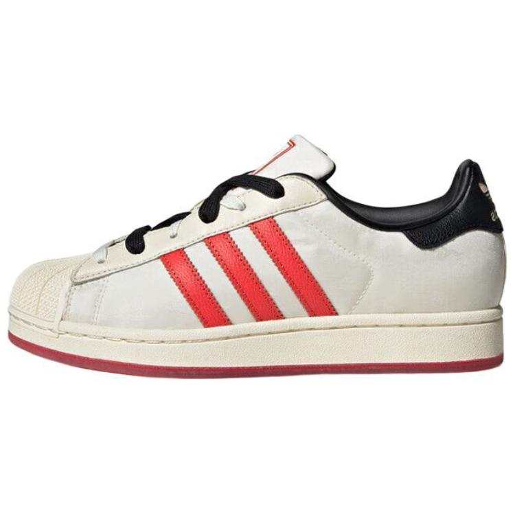 Adidas Originals Sftm Joint Series Slip Resistant Abrasion Resistant Low top Skateboard Shoes Women's White Red Black