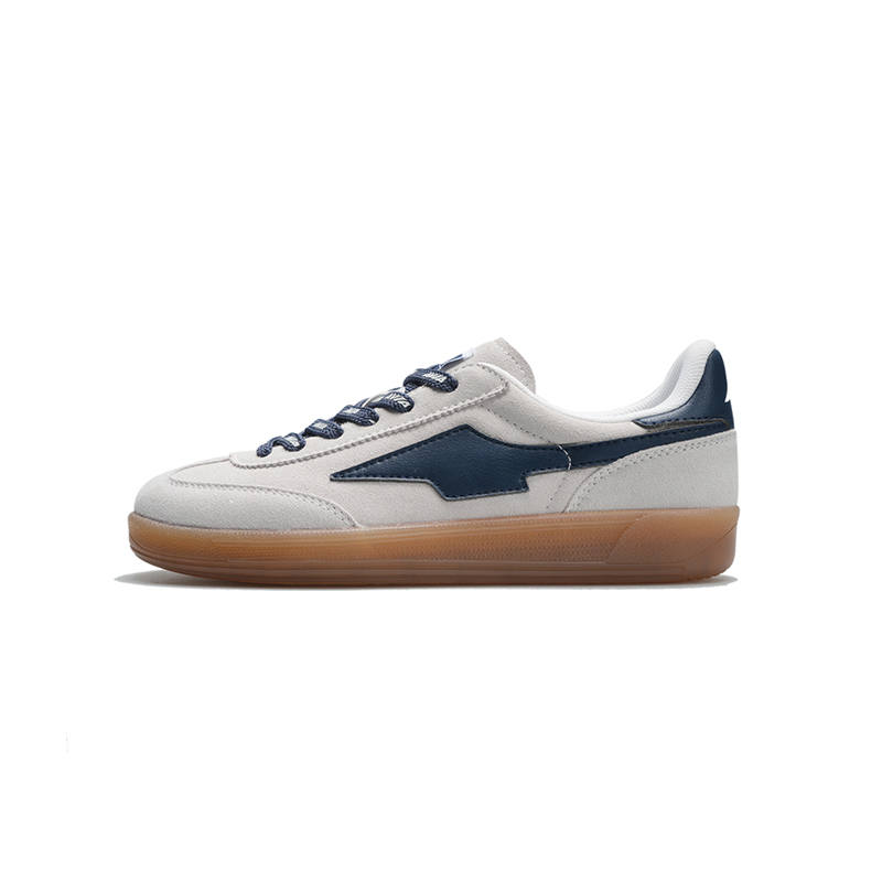 AVIA Sports Life Collection German Army Trainers Low top Skateboard Shoes Unisex Light Gray Blue