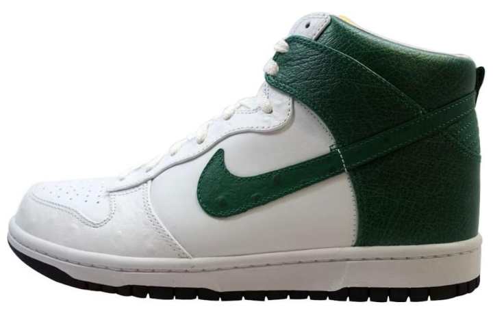 Nike Nike Dunk High Premium White/Pine Green Varsity Maize