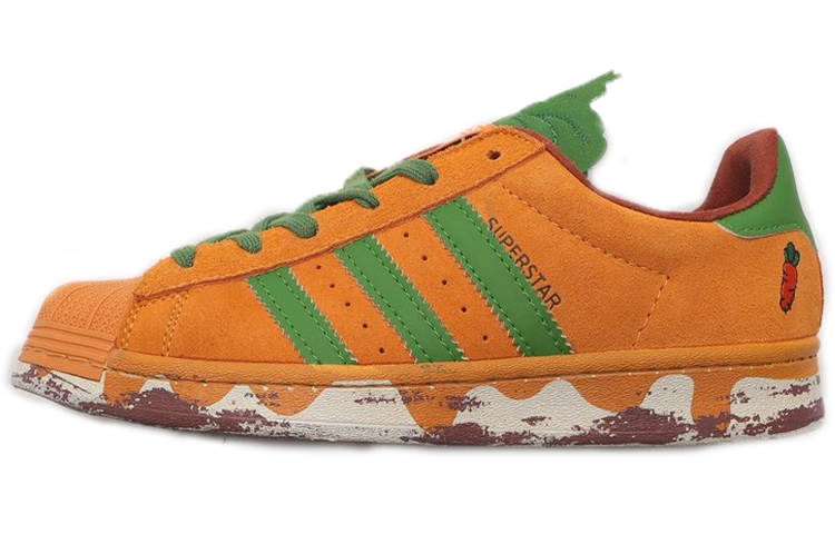 Adidas Originals Adidas Melting Sadness X Adidas Originals Superstar Carrot 'Orange Green'