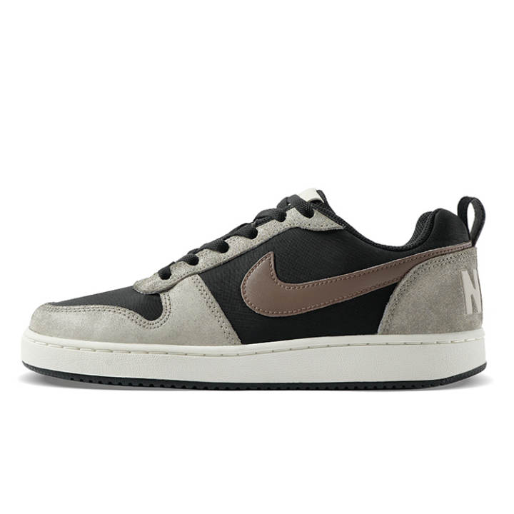 Nike Nike Court Slip Resistant Abrasion Resistant Low top Skateboard Shoes Men's Black Brown