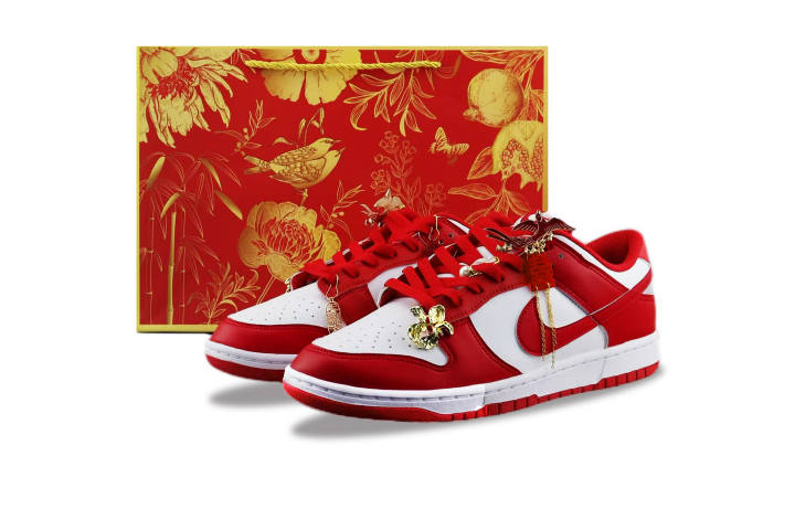 Nike Nike Dunk Wear resistant And Lightweight Low top Skateboard Shoes Unisex