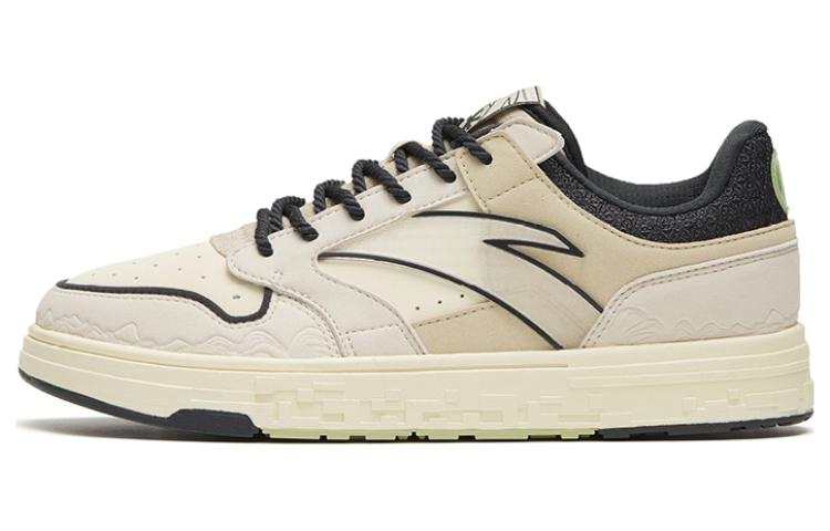 ANTA SUZHOU MUSEUM x Anta Street Naughty Leather Slip Resistant Cushioning Abrasion Resistant Low top Skateboard Shoes