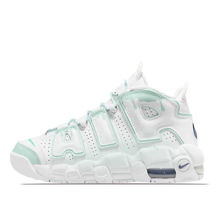 Nike Nike Air More Uptempo Fizzy Mint Cushioning Basketball Shoes Women's Green