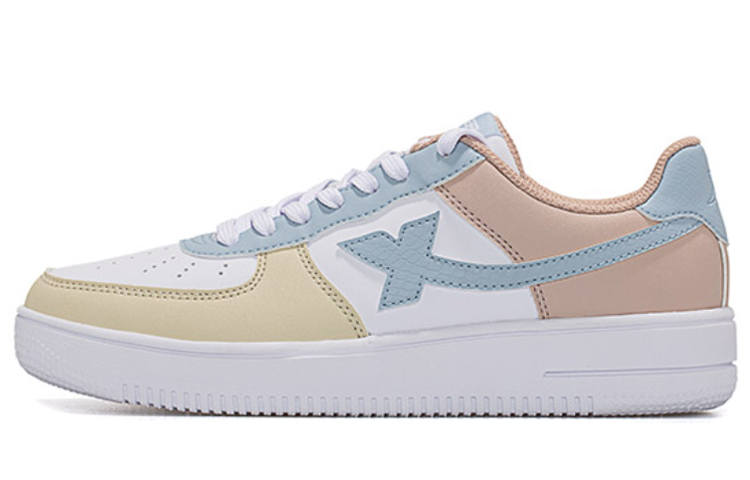 XTEP XTEP Air Force 1 Textile, Synthetic Leather Coverage Slip Resistant, Abrasion Resistant, Lightweight Low top