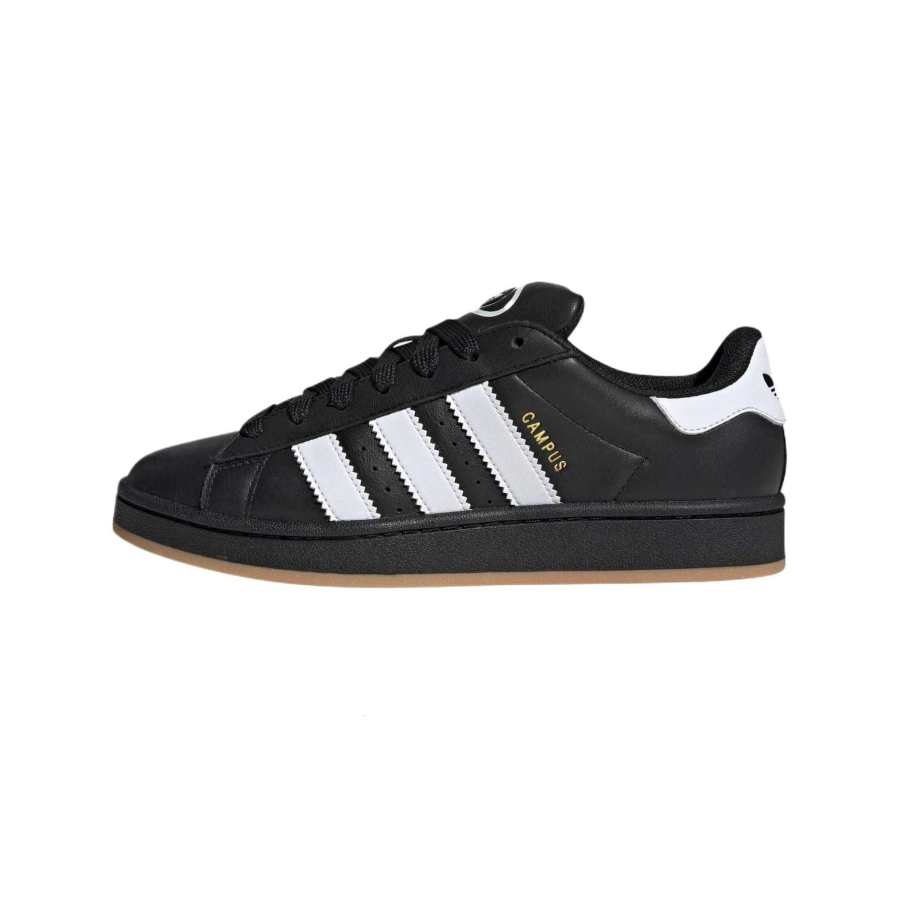 Adidas Originals CAMPUS 00s Synthetic Leather, Leather Low top Skateboard Shoes Unisex Black