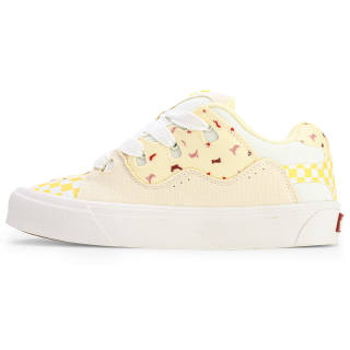GLO BULL Cranberry White Chocolate Puffy Shoes Coverage Abrasion Resistant Lightweight Breathable Low top