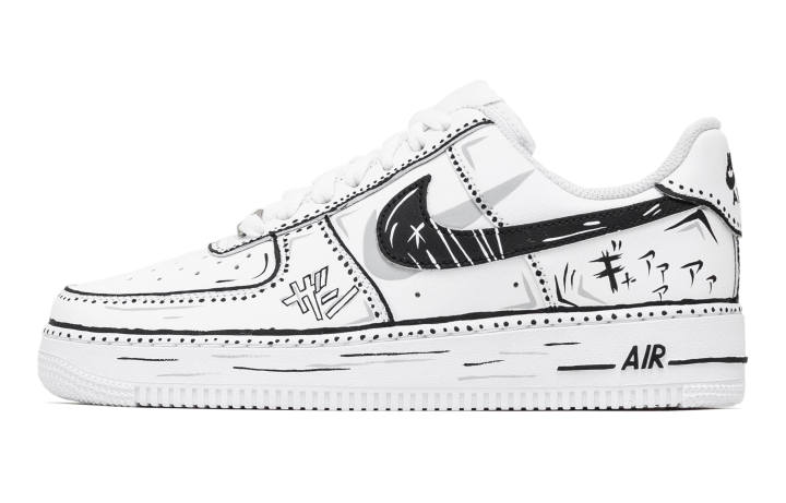 Nike Nike Air Force 1 Air Force 1 Dimension Line Slip Resistant Abrasion Resistant Slip Resistant Abrasion Resistant Low top