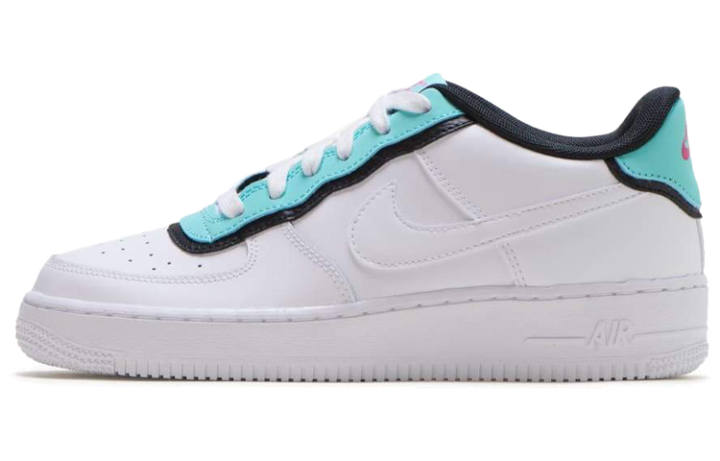 Nike Nike Air Force 1 Low 'Double Layer Aqua Black' Gs