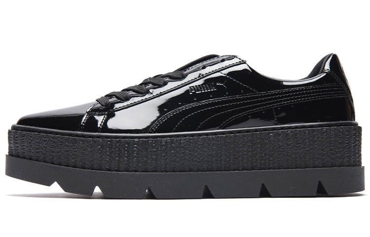 PUMA Pointy Creeper Rihanna Fenty Patent Black Women's