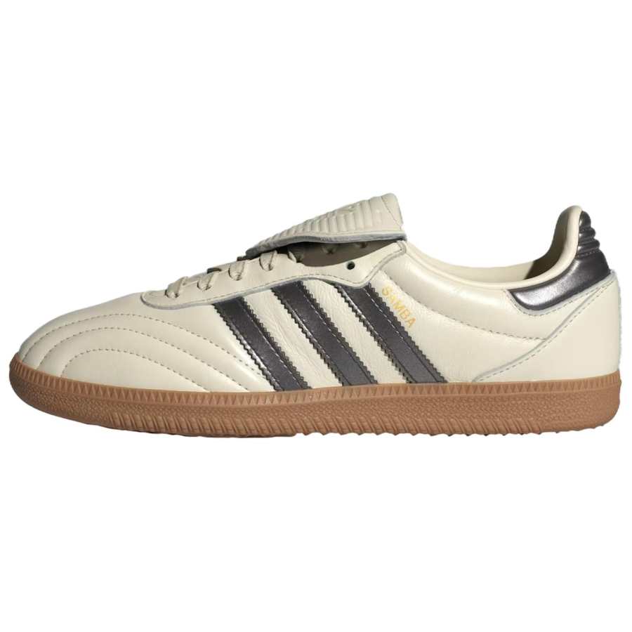 Adidas Originals Samba LT Abrasion Resistant Low top Skateboard Shoes Women's Beige Black