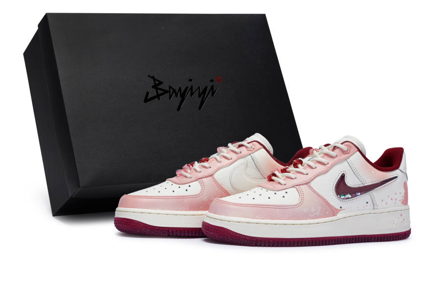 Nike Nike Air Force 1 Skateboard Shoes Women's Low Top Pink