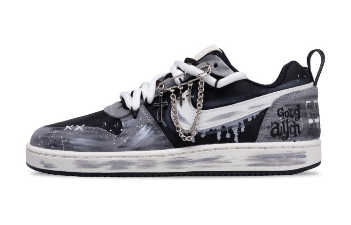 Nike Nike Court Borough Low top Skateboard Shoes Men's Black