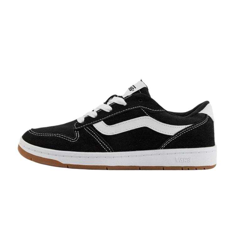 Vans Moisture wicking Low top Skateboard Shoes Women's Black