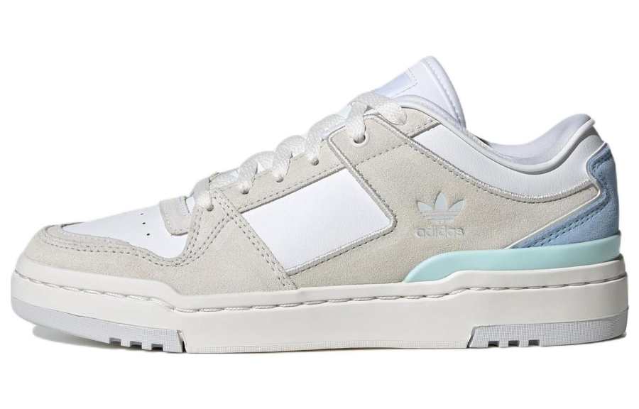 Adidas Originals Forum Luxe Low Shoes 'Cloud White Crystal White Beige' Women's