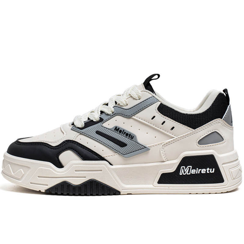 Meiretu Abrasion Resistant Balance Abrasion Resistant Balance Low top Skateboard Shoes Men's