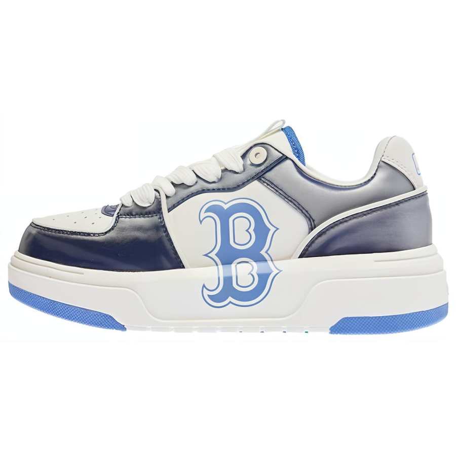 MLB MLB Chunky Liner Leather Low top Skateboard Shoes Unisex Navy Blue