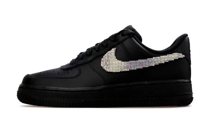 Nike Nike Air Force 1 Low top Skateboard Shoes Women's Black