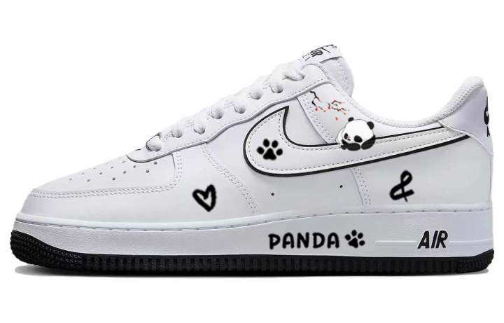 Nike Nike Air Force 1 Skateboard Shoes Men's Low Top Black/White
