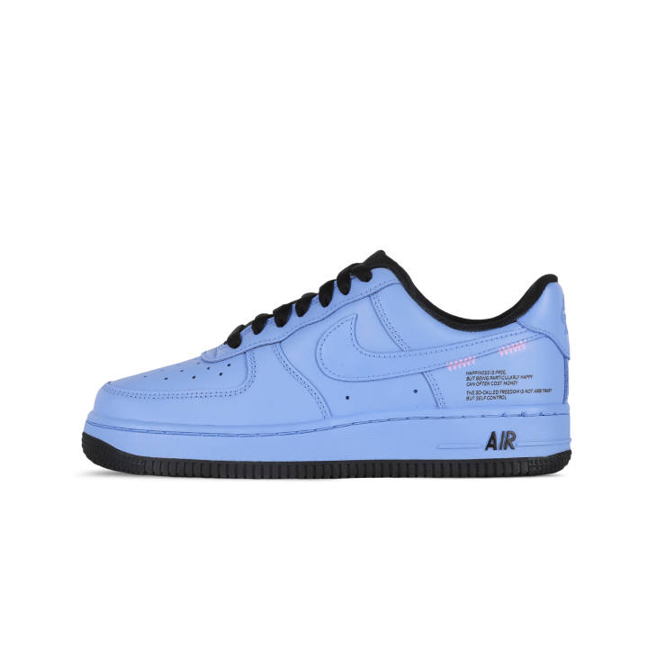 Nike Nike Air Force 1 Midsummer Journal Abrasion Resistant Abrasion Resistant Low top Skateboard Shoes Unisex Black Purple