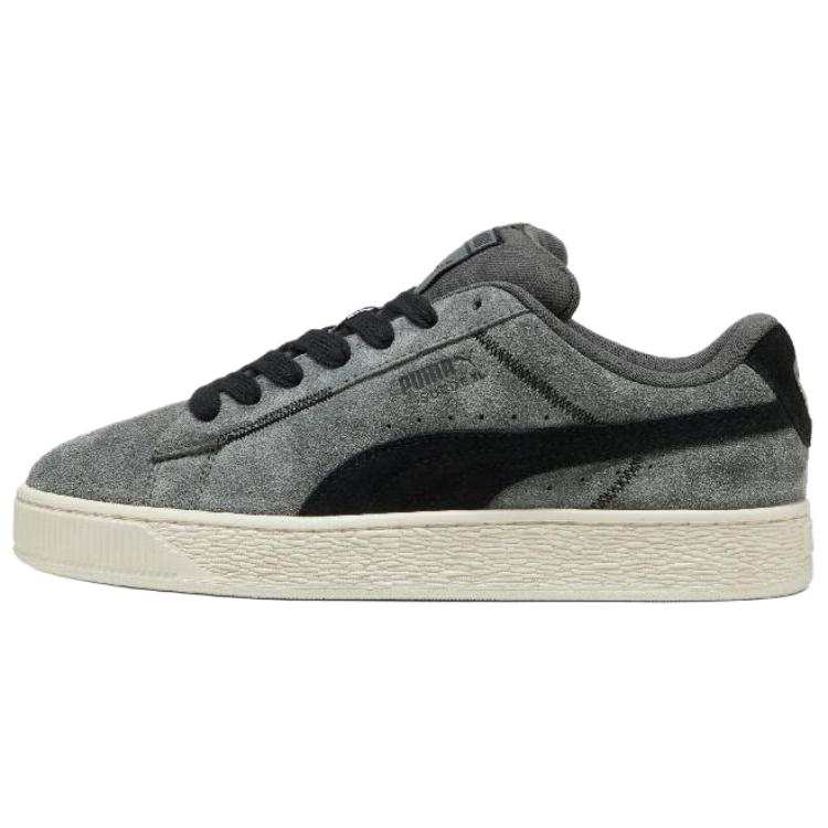 PUMA Suede XL Casual Abrasion Resistant Lightweight Low top Skateboard Shoes Unisex Gray